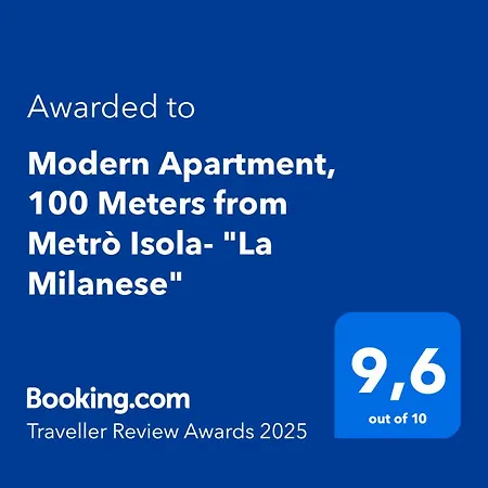 La Milanese, Moderno Con Balcone - Metro Isola A 2 Min Apartment